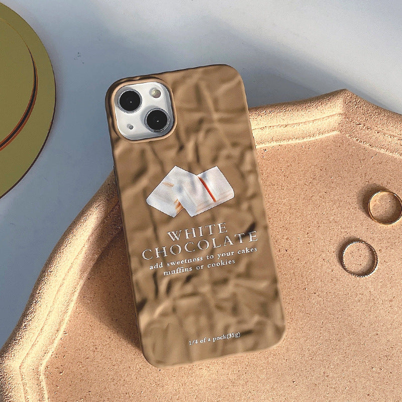 Fashion Simple Three-dimensional Pleated Mobile Phone Case - Bellarte Enchanté Fashion Simple Three-dimensional Pleated Mobile Phone Case
